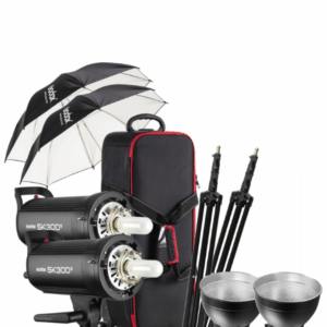 Kit lumière Godox SK300 II (umbrella) En Tunisie